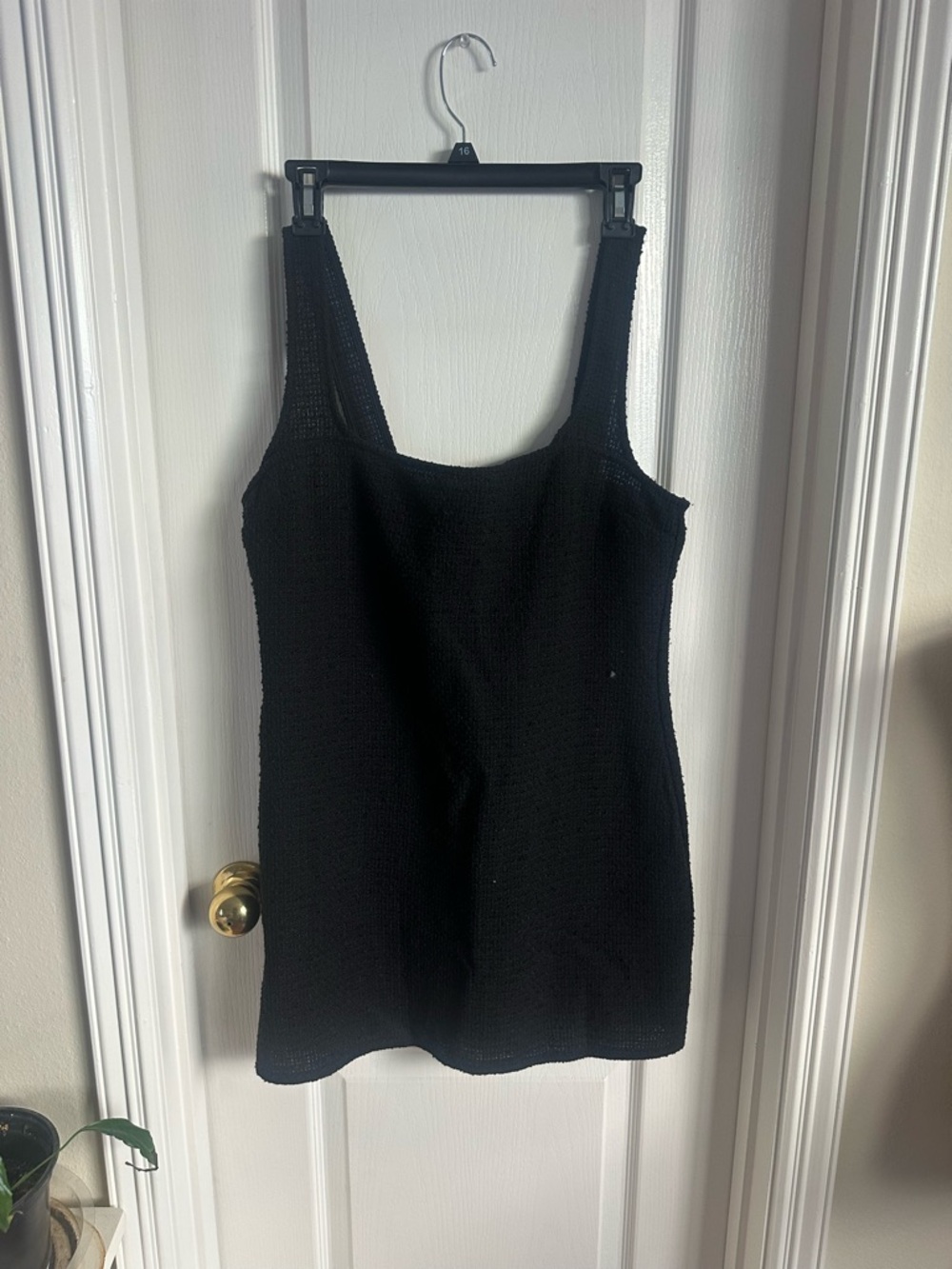 H&M Black Knit Sleeveless Tank